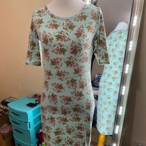 Mint Floral LuLaRoe Julia *UNICORN*